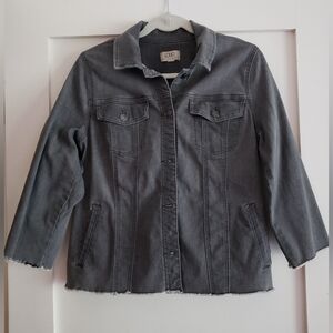 Logo Jean Jacket, Size 10, never used